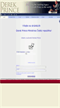 Mobile Screenshot of derekprince.cz
